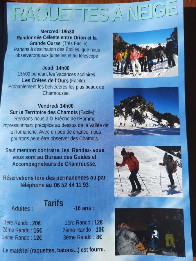 La Petite Foret Chamrousse 1700 Exteriör bild
